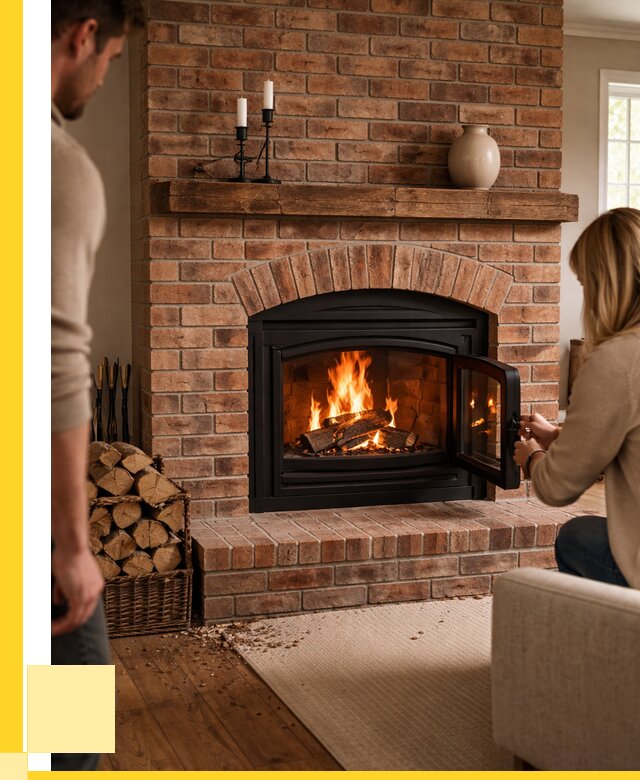 Кирпичные камины под ключ в Рославле от 154140 р. | ЭриданРлв