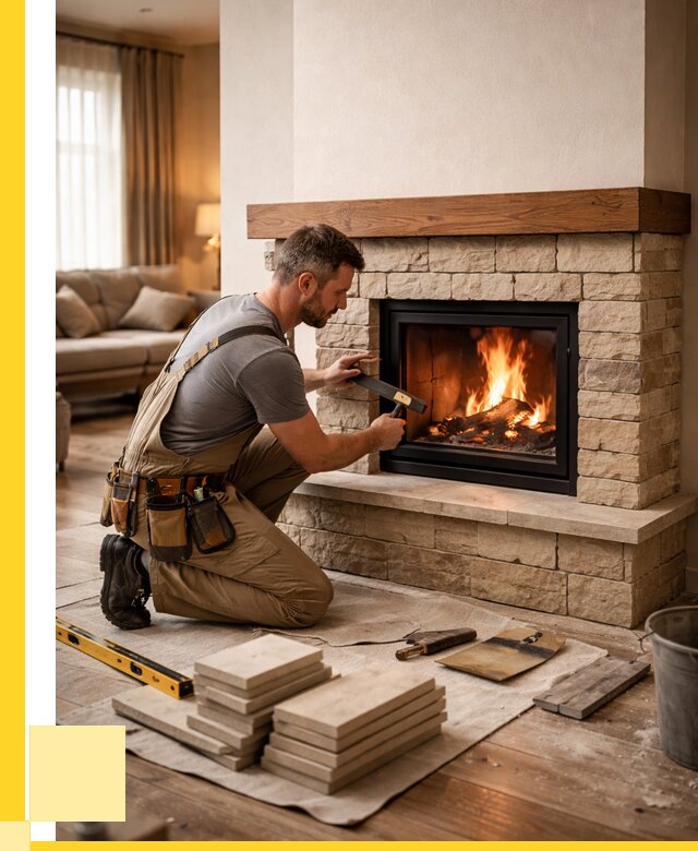 Строительство каминов в Рославле от 154140 р., ЭриданРлв - под ключ