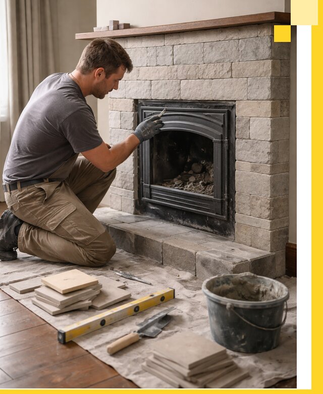 Профессиональный ремонт каминов в Рославле восстановление и сервис