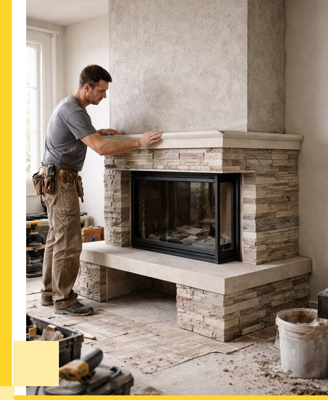 Изготовление каминов под ключ в Рославле от 154140 р. | ЭриданРлв