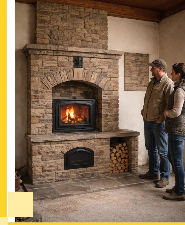 Кирпичная печь под ключ в Рославле от 154140 р. | ЭриданРлв