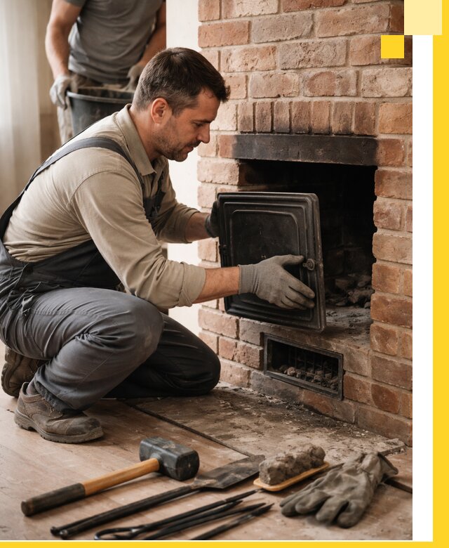 Ремонт печей в Рославле с гарантией качества и безопасности