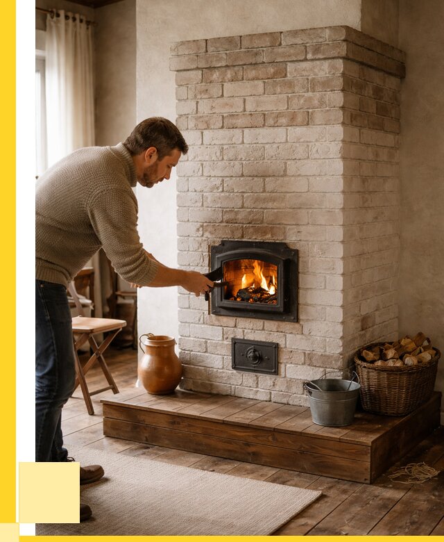 Печь голландка из кирпича в Рославле от 87346 р. | ЭриданРлв