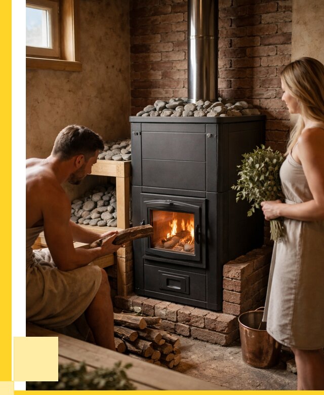 Кирпичная печь для бани на заказ в Рославле от 56518 р. | ЭриданРлв