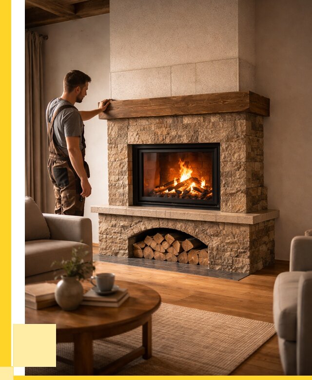 Печи камины для дома под ключ в Рославле от 56518 р. | ЭриданРлв