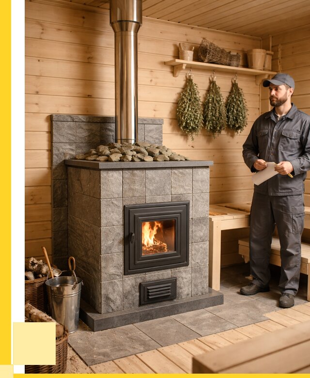 Печи для бани под ключ в Рославле от 123312 р. | ЭриданРлв