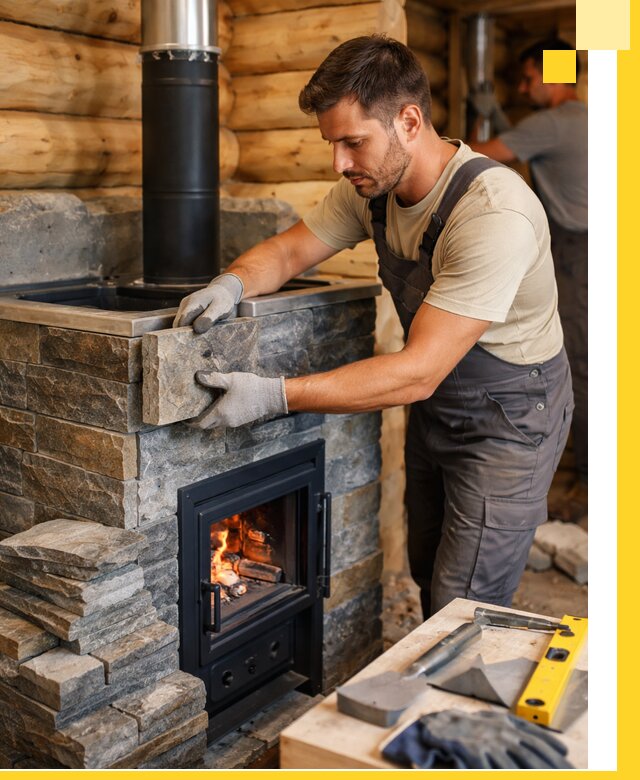 Печи для бани под ключ в Рославле: изготовление и монтаж