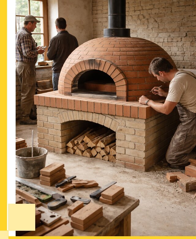 Помпейская печь дровяная для пиццы в Рославле | ЭриданРлв от 205520 р.