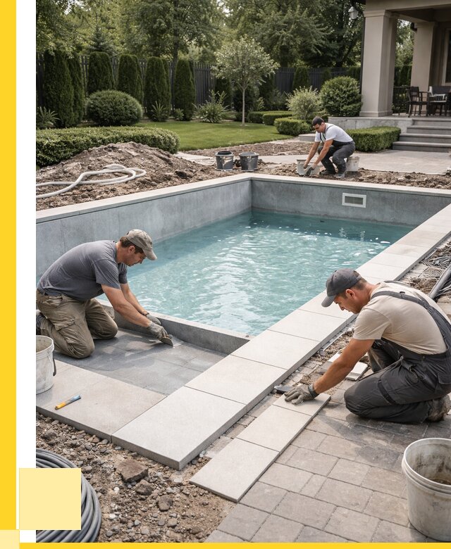 Монтаж бассейнов в Рославле под ключ от 462420 р. | ЭриданРлв