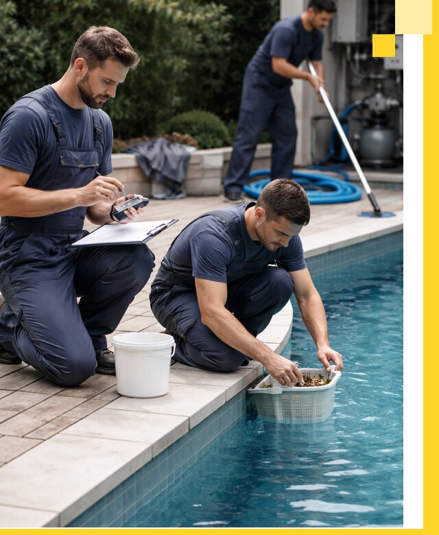 Профессиональное обслуживание бассейнов в Рославле под ключ