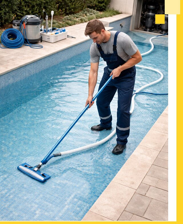 Профессиональная чистка бассейнов и фильтров в Рославле под ключ