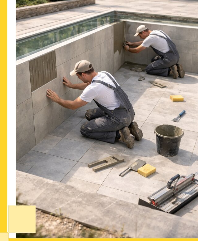 Облицовка бассейнов в Рославле от 4624 р. под ключ | ЭриданРлв