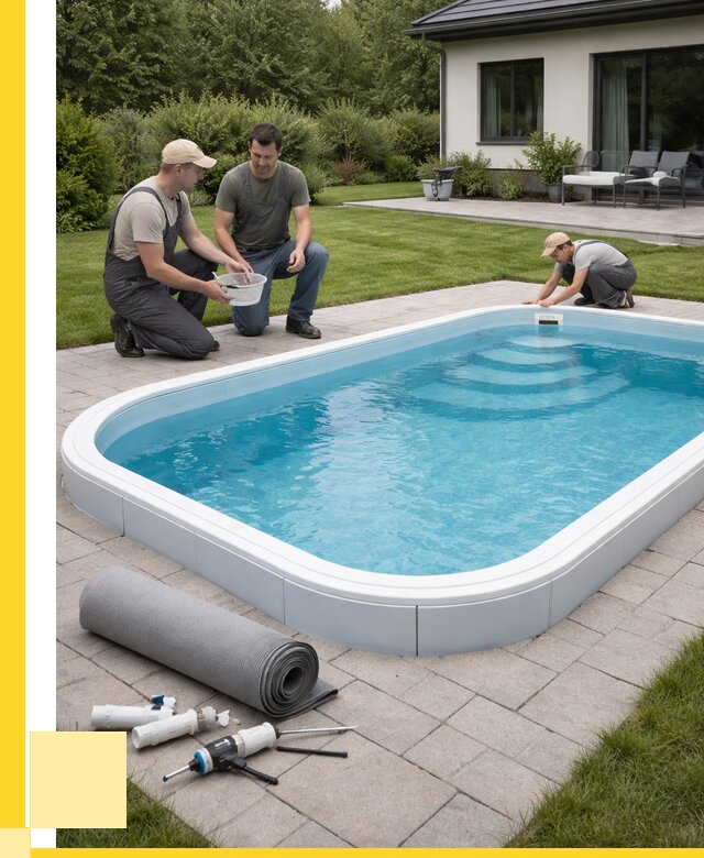 Пластиковый бассейн купить в Рославле от 256900 р., ЭриданРлв