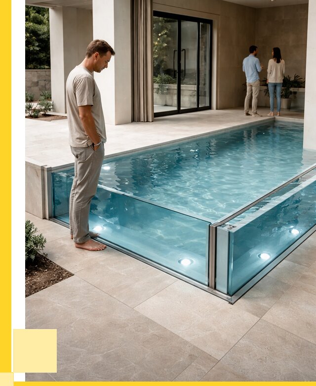 Стеклянные бассейны в Рославле от 1233120 р. | ЭриданРлв — мозаика