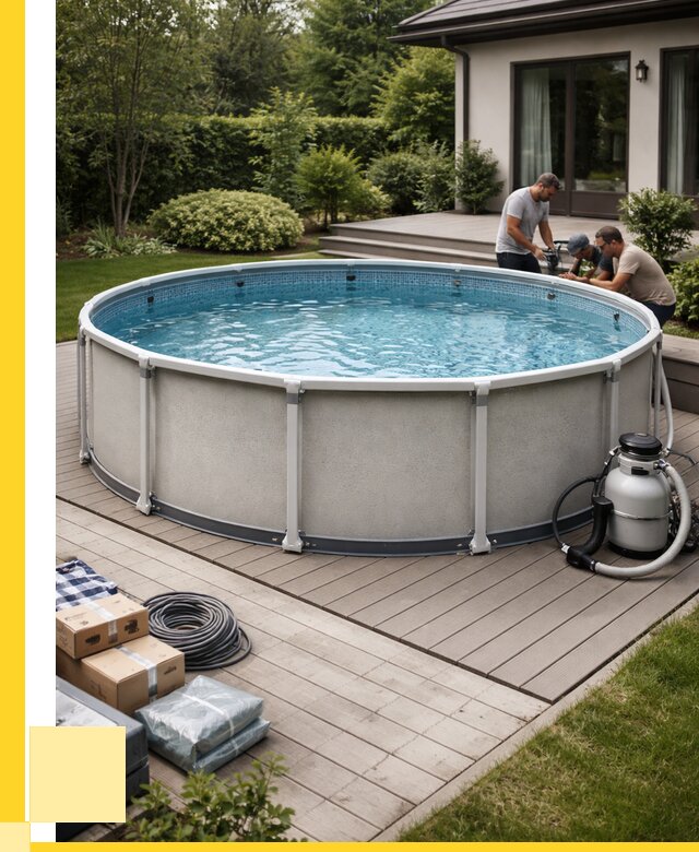 Купить каркасные бассейны в Рославле от 46242 р. | ЭриданРлв