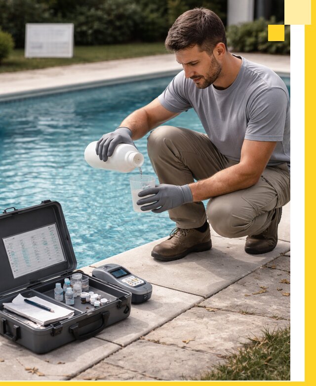 Профессиональная дезинфекция воды в бассейне в Рославле