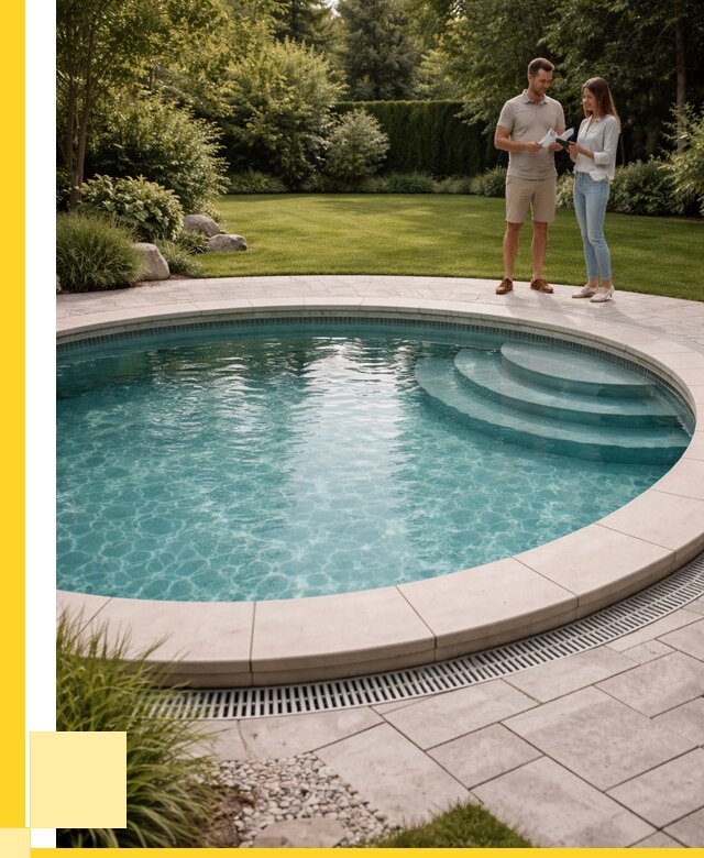 Круглые каркасные бассейны купить в Рославле от 256900 р. | ЭриданРлв