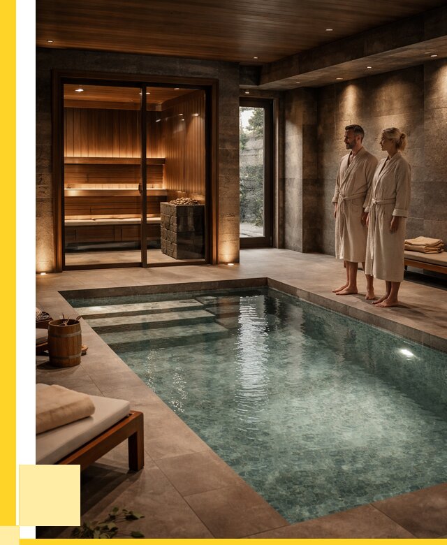 Сауна с большим бассейном в Рославле от 1233120 р. ЭриданРлв