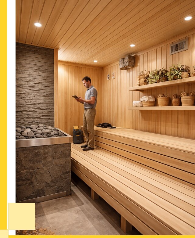 Сауна под ключ в Рославле: от 462420 р. | Строительство — ЭриданРлв