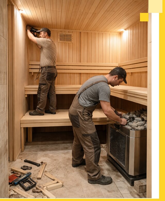 Купить сауну под ключ в Рославле с монтажом и гарантией