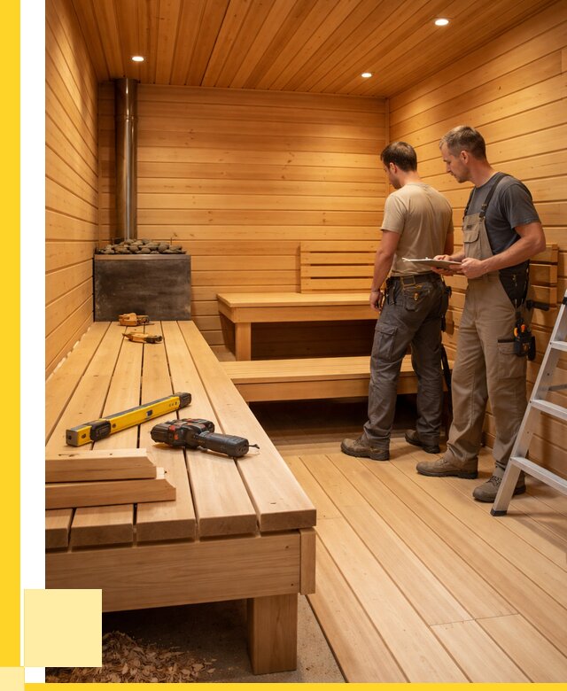 Отделка бань и саун в Рославле по цене от 4624 р. | ЭриданРлв