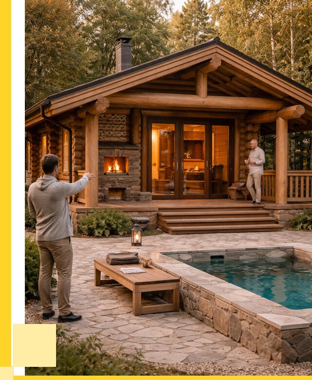 Проекты бань и хамам в Рославле от 25690 р. | ЭриданРлв