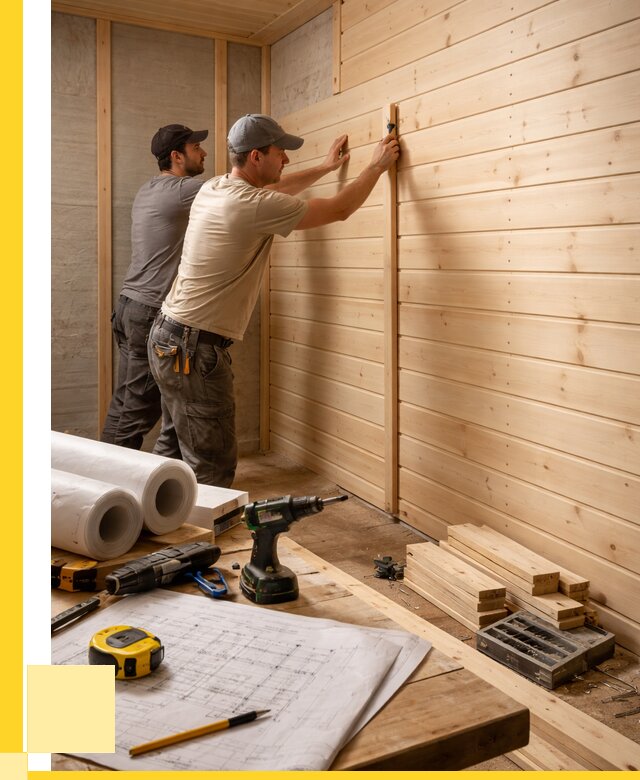 Обшивка бани вагонкой в Рославле от 1233 р., ЭриданРлв