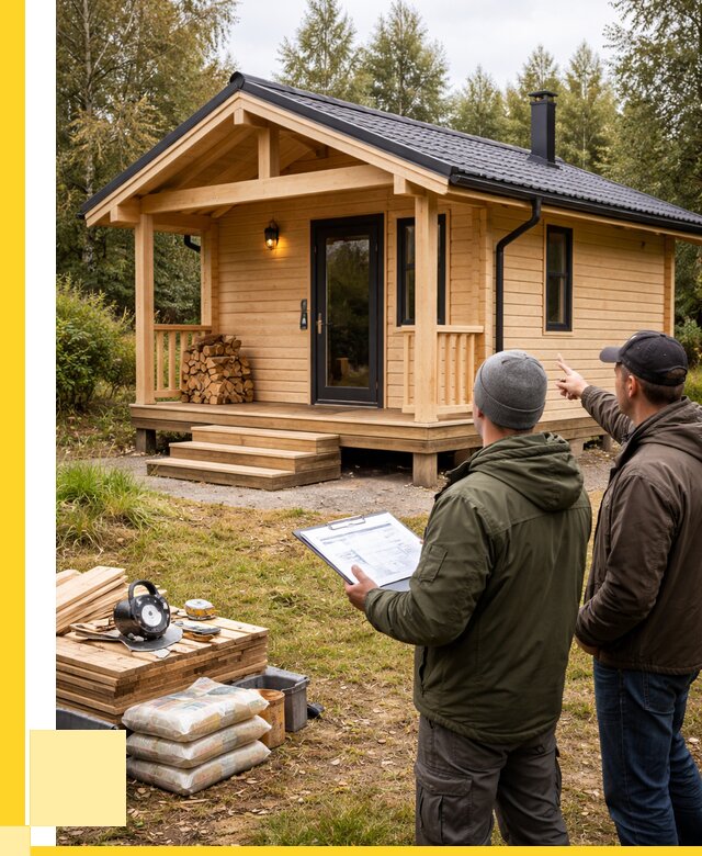 Каркасные бани под ключ в Рославле от 308280 р. | ЭриданРлв