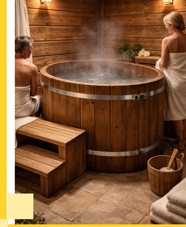 Бани с купелью под ключ в Рославле от 462420 р. | ЭриданРлв