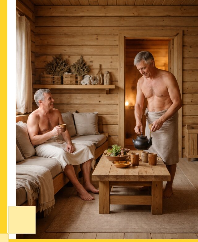 Бани с комнатой отдыха под ключ в Рославле от 462420 р. | ЭриданРлв