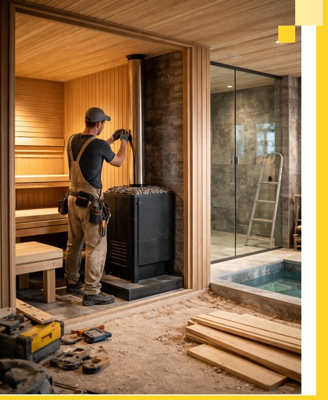 Полное строительство банных комплексов под ключ в Рославле