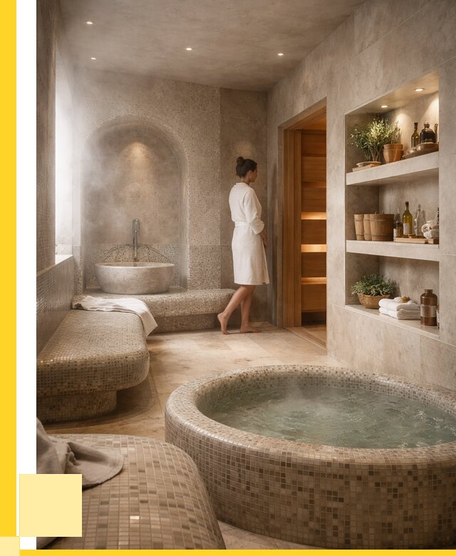 Строительство бани с хамамом в Рославле от 770700 р. | ЭриданРлв