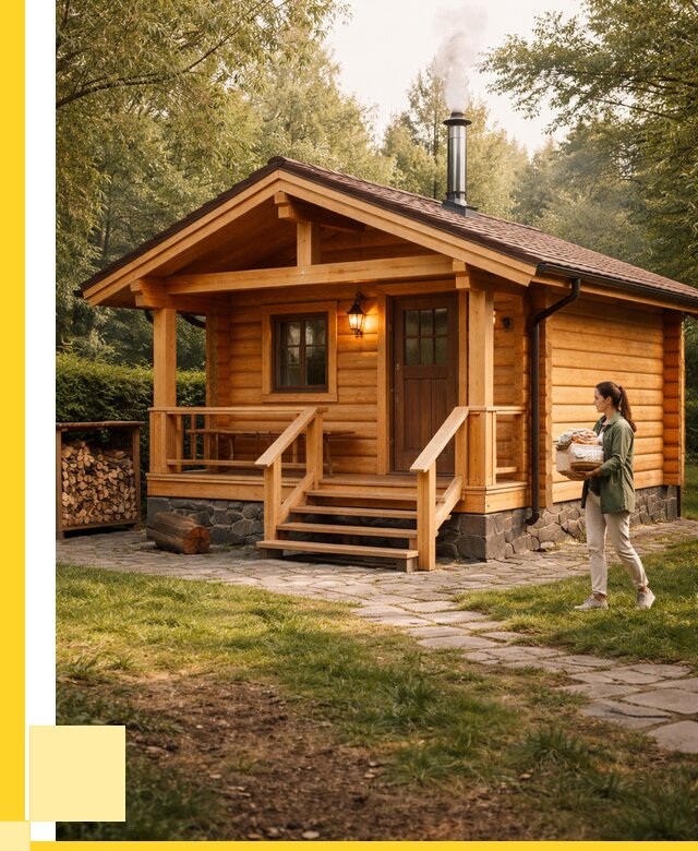 Купить баню под ключ в Рославле от 667940 р. | ЭриданРлв