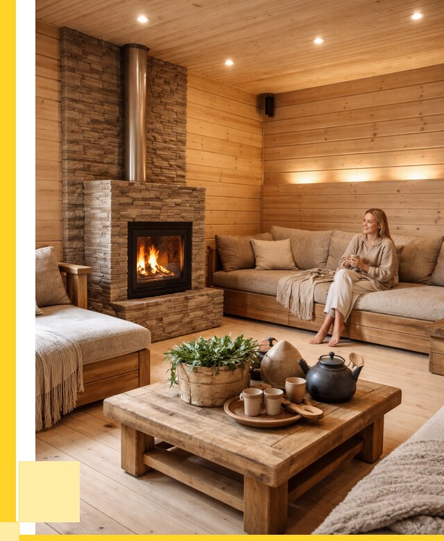 Проект бани с комнатой отдыха в Рославле от 35966 р. | ЭриданРлв