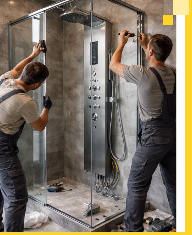 Проектирование и установка Душа впечатлений в Рославле