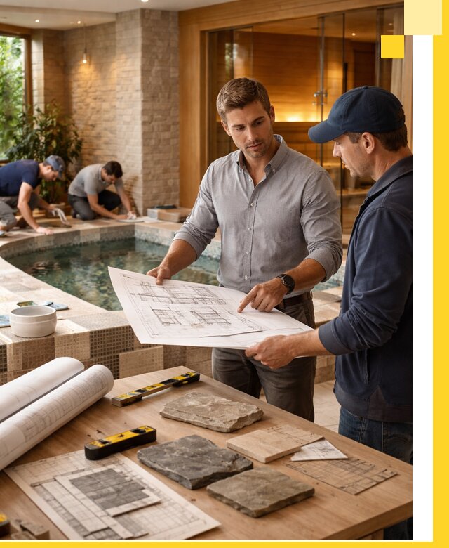 Проектирование SPA зон под ключ в Рославле с инженерией